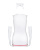 Obsessive Emergency dress - Эротический костюм секси медсестры со стетоскопом, XXL